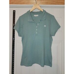 Y2K Juniors Aeropostale Polo Shirt Size XL Teal
